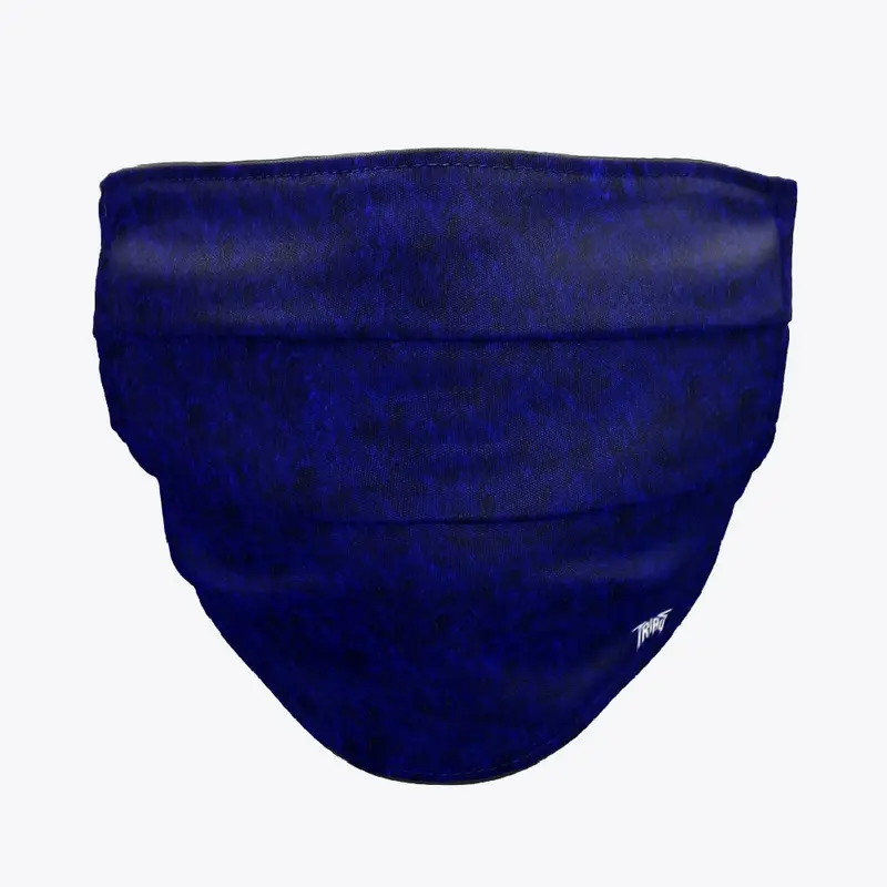 Trias Blue Pattern Face Mask