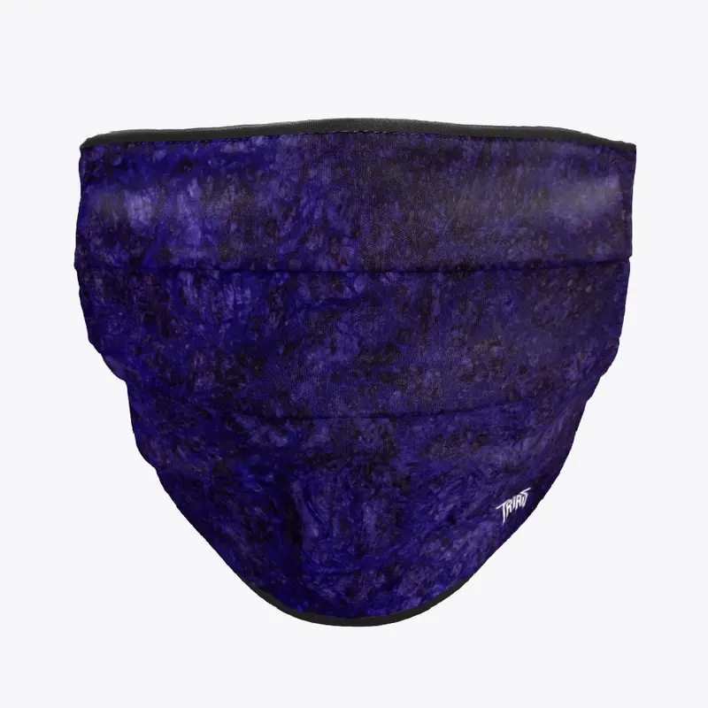 Trias Marble Purple Face Mask